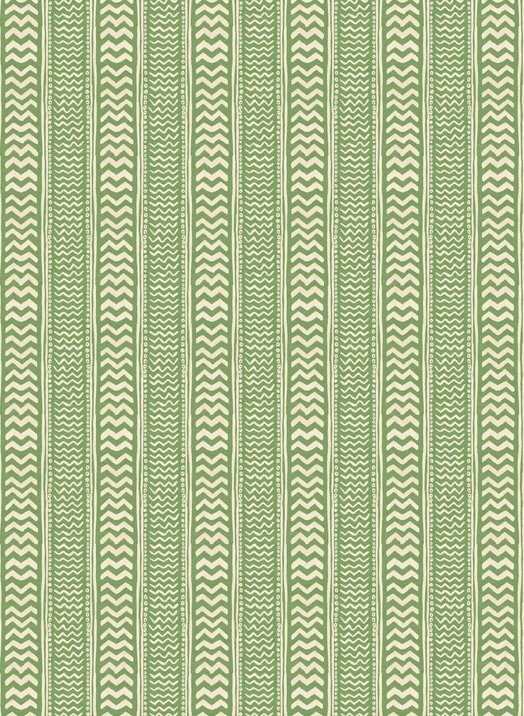 GP & J Baker Carta da parati Tweak - Green