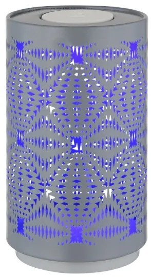 Globo 21018G - Lampada da tavolo LED RGB AMIYAH LED/1W/5V 500 mAh grigia