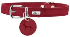 Collare per Cani Hunter Aalborg Rosso S 32-38 cm