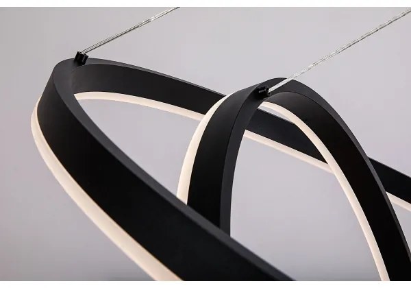 Rabalux 72305 - Lampada a sospensione dimmerabile su cavo ISAURE LED/80W/230V 3000-6500K+telecomando