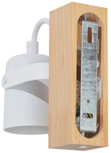 Faretto da parete 1xGU10/50W/230V bianco