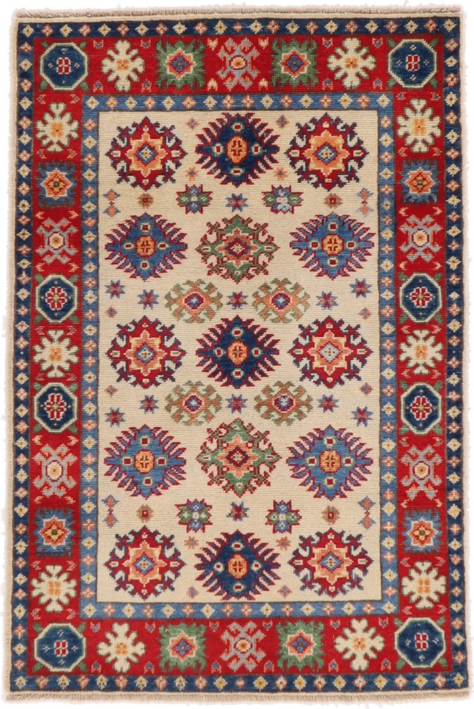 Kazak Tappeto 130 x 80 (Pakistan) Annodato A Mano