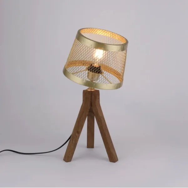 Leuchten Direkt 11423-60 - Lampada da tavolo FREDERIK 1xE27/60W/230V