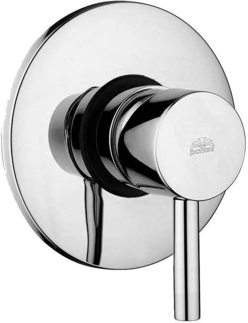 Paffoni Light Lig011 Miscelatore doccia Incasso senza deviatore con piastra lusso 11 cm Cromo