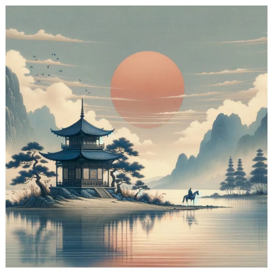 Quadro su tela – Silenzio della natura giapponese
