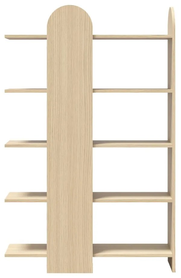 Libreria in rovere 112x175 cm Venice - TemaHome