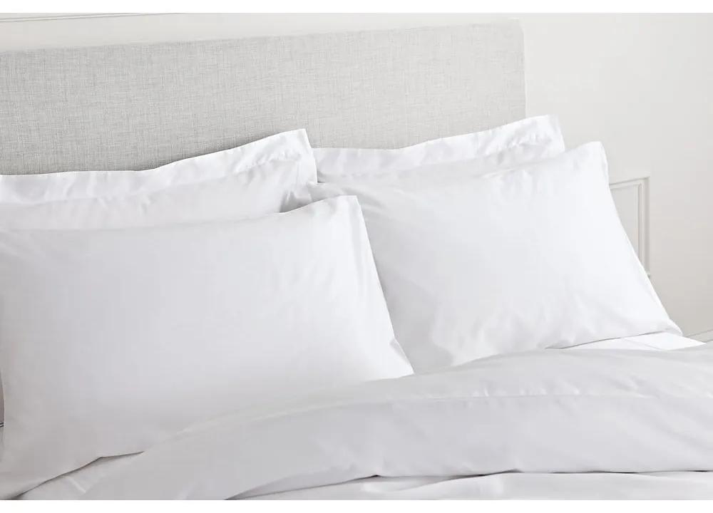 Biancheria da letto Classic in cotone sateen bianco, 200 x 200 cm - Bianca
