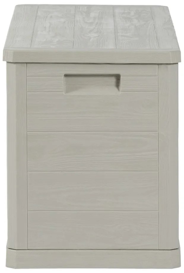 Contenitore da giardino grigio chiaro in plastica Woodys – Toomax