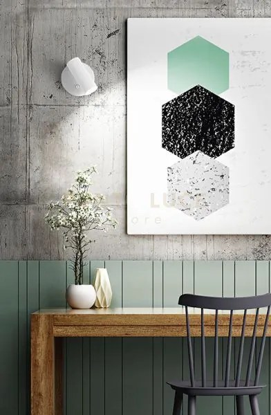 Faretto singolo in metallo bianco canor led 4,5w 3000k cri?80 220-2...