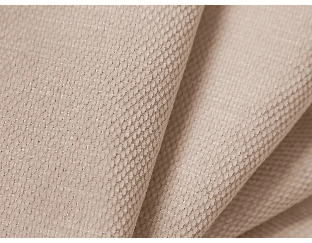 Letto matrimoniale imbottito beige con contenitore e doghe 180x200 cm Colonel - Cosmopolitan Design