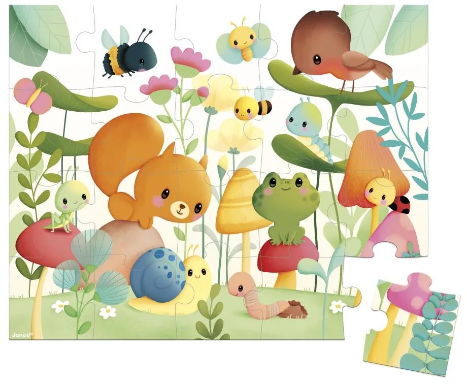 Puzzle - Gli Amici Del Giardino