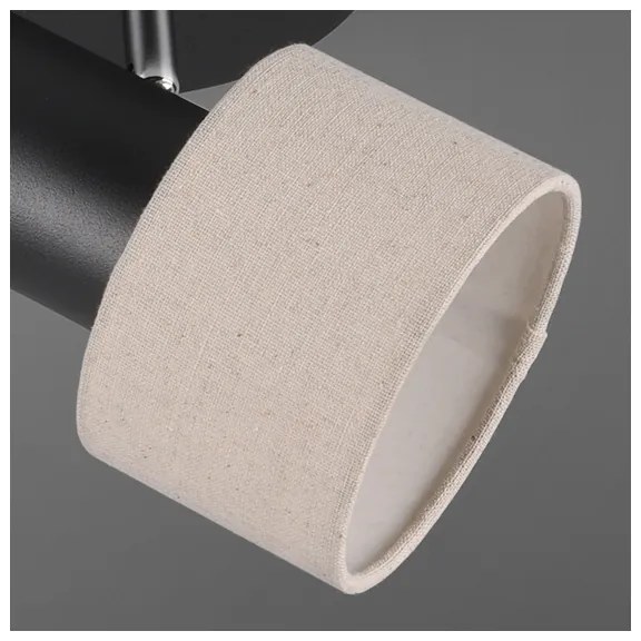 Trio - Faretto WAILER 2xGU10/5W/230V nero