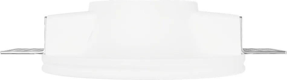 Portafaretto Rotondo Ø130x55mm GU10 in Gesso Pitturabile