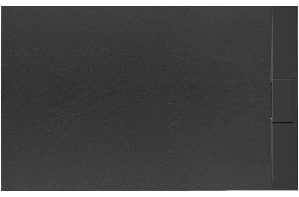 Piatto doccia Bazalt Black 80x100