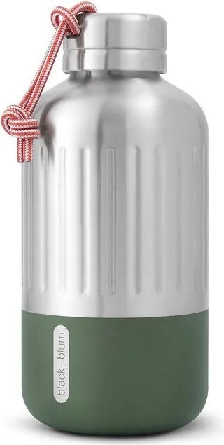 Bottiglia termica argentata in acciaio inox 650 ml Explorer – Black + Blum