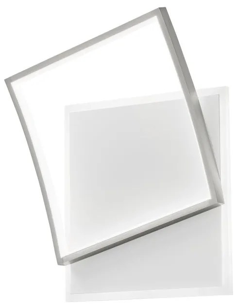 Plafoniera LED design Ayrton, argento42 cm LUCE AMBIENTE DESIGN