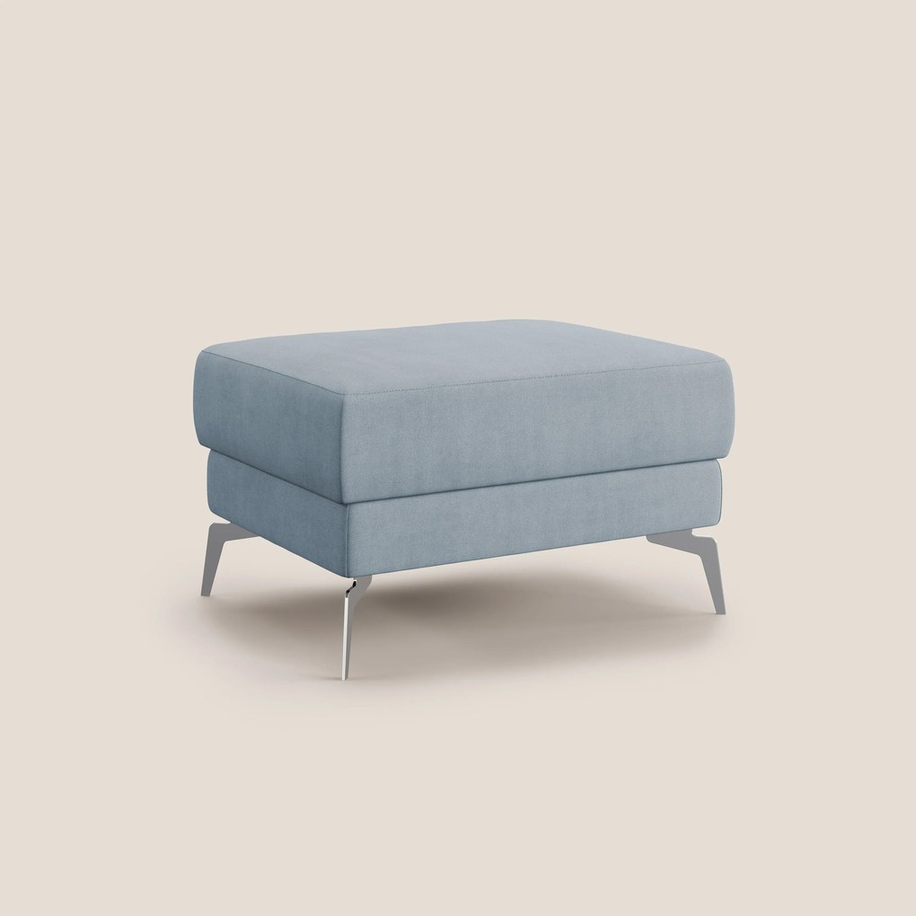 Star Pouf con piedini alti in tessuto impermeabile T02 carta da zucchero