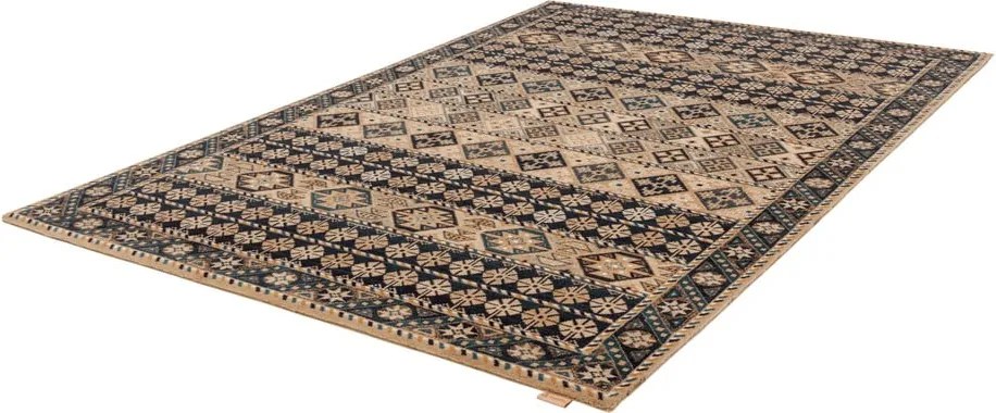 Tappeto in lana marrone 230x340 cm Astrid - Agnella