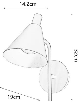 Brilagi - Applique a LED LUCERA LED/3W/230V verde