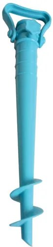 Puntale Plastica a Vite per Ombrellone - 43 cm, Colori Assortiti