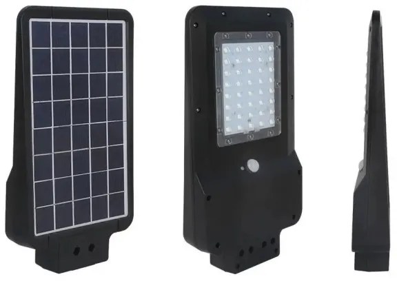 Lampione stradale solare LED con sensore LED/15W/7,4V 6000K IP65 5400 mAh