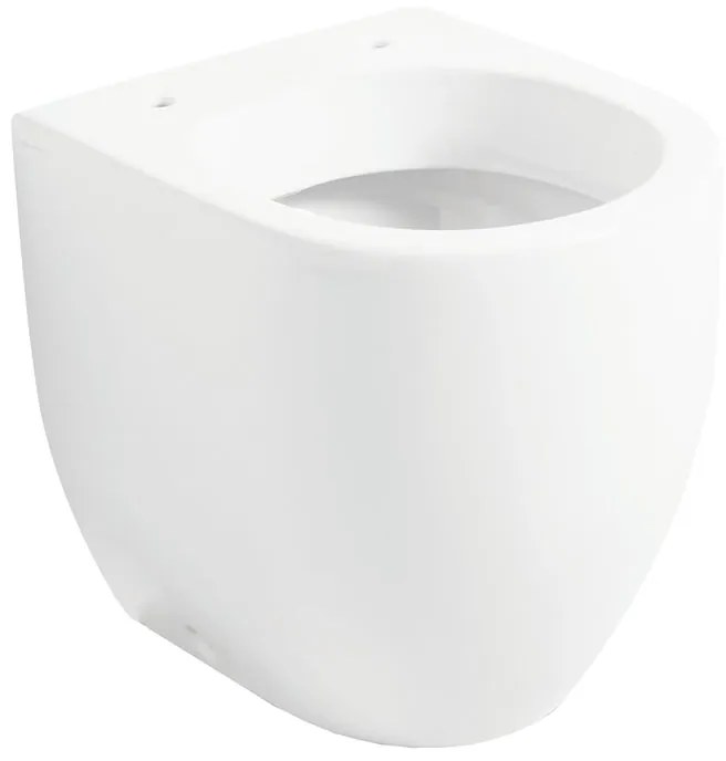 Vaso WC filomuro KERASAN flo 48, sedile escluso P 48 x L 36 x H 42 cm bianco