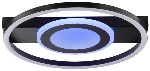 Brilliant -LED RGBW dimmerabile plafoniera MAUREEN LED/20W/230V 3000-6500K nero+ telecomando