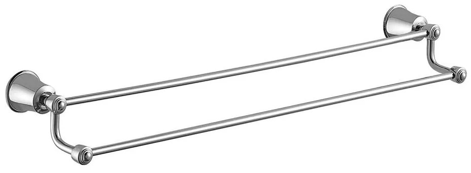 OMNIRES AL53226CR - Appendiabiti da parete ART LINE 65 cm cromo lucido