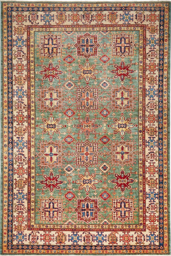 Kazak Tappeto orientale 310 x 210 (Pakistan) Annodato A Mano