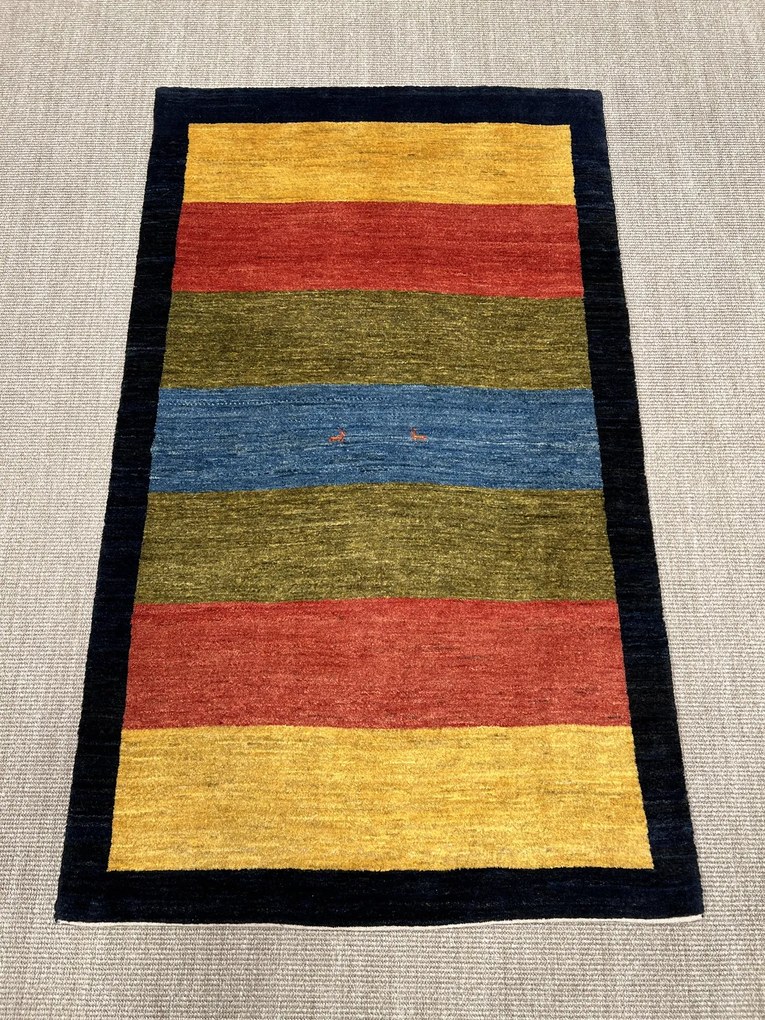 Gashguli Tappeto persiano 100x180 Giallo (Iran) Annodato A Mano