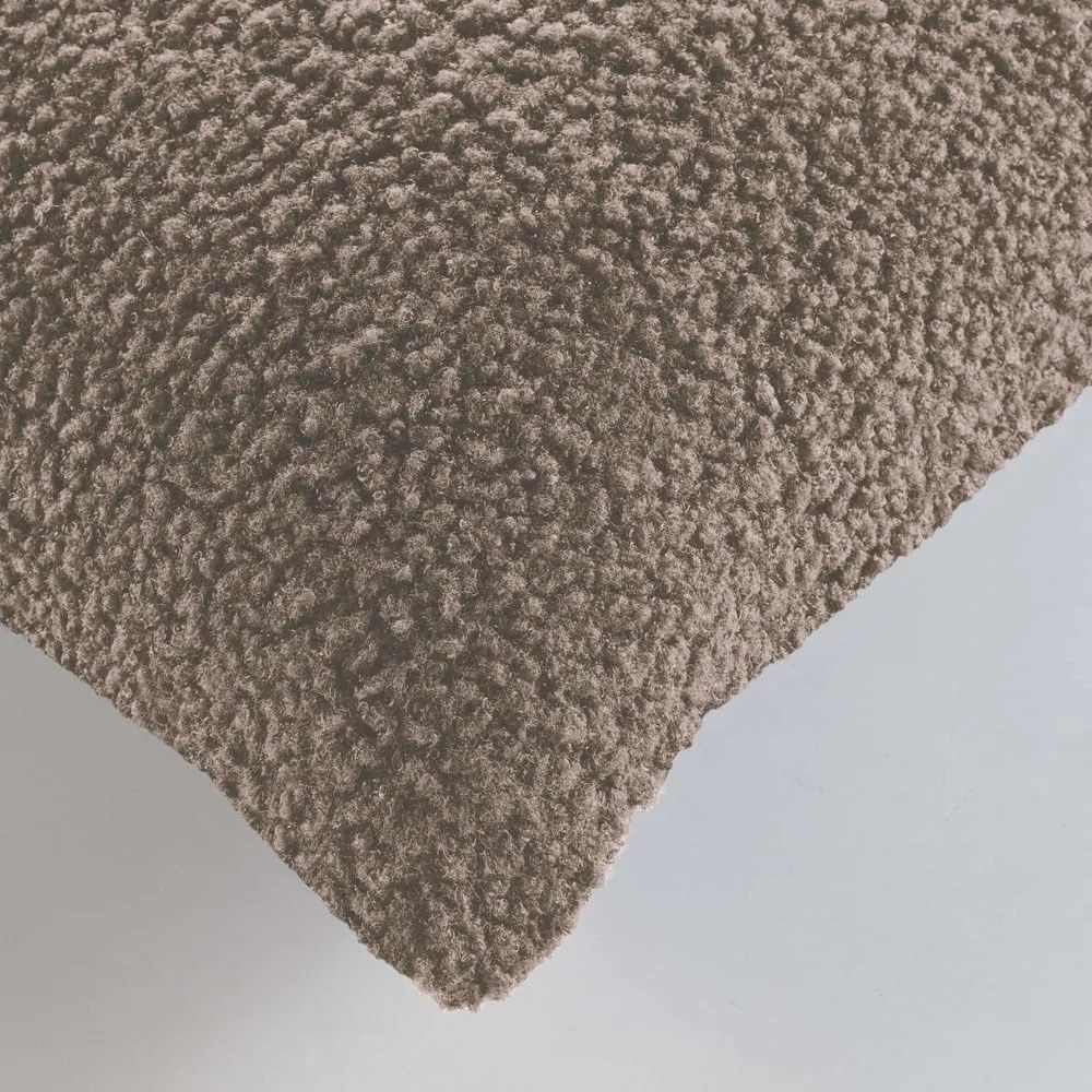 Federa decorativa in sherpa 40x40 cm Woolen – douceur d'intérieur