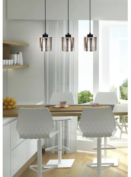 Lampadario a sospensione con filo COX 3xE27/60W/230V