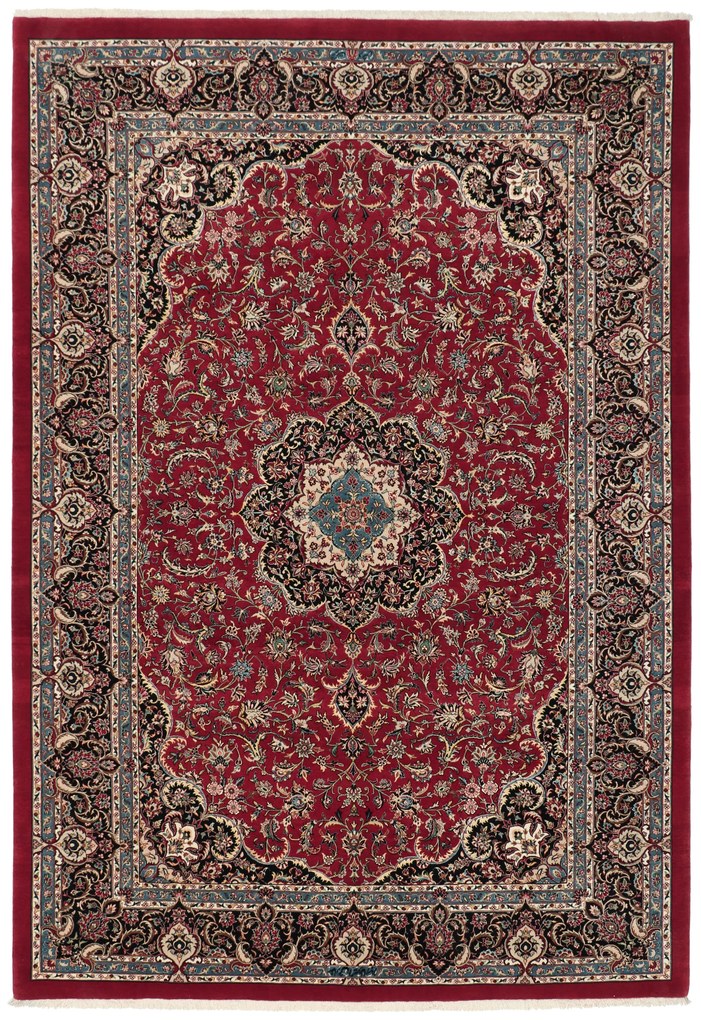 Isfahan Tappeto 250 x 180 (Iran) Annodato A Mano
