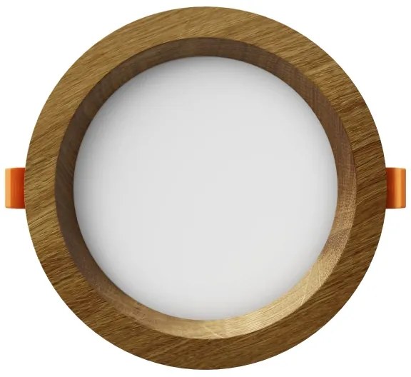 APLED - Lampada LED RONDO WOODLINE LED/6W/230V 3000K diametro 15 cm quercia legno solido