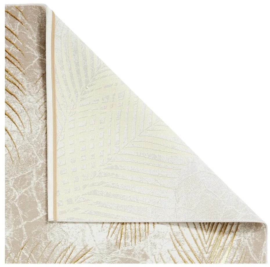 Tappeto beige/oro 170x120 cm Creation - Think Rugs