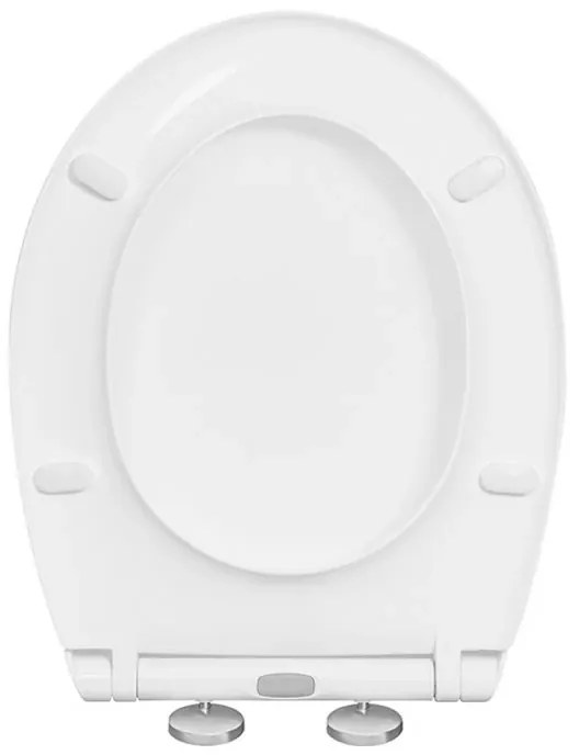 Copriwater universale in termoindurente soft-close e sgancio rapido