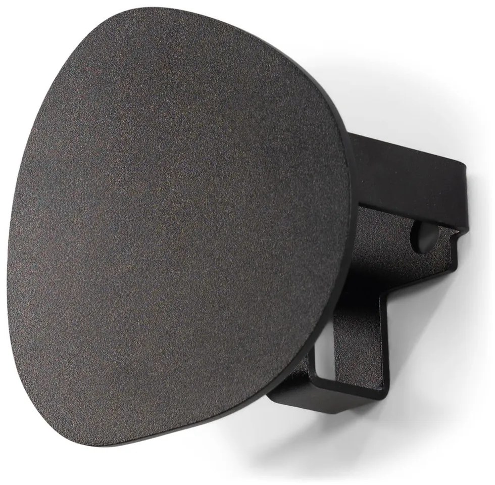 Attaccapanni da parete nero in metallo 15 cm Mani – Spinder Design