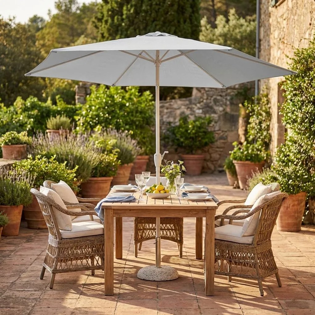 MARITUS - ombrellone tondo da giardino palo centrale 3 m