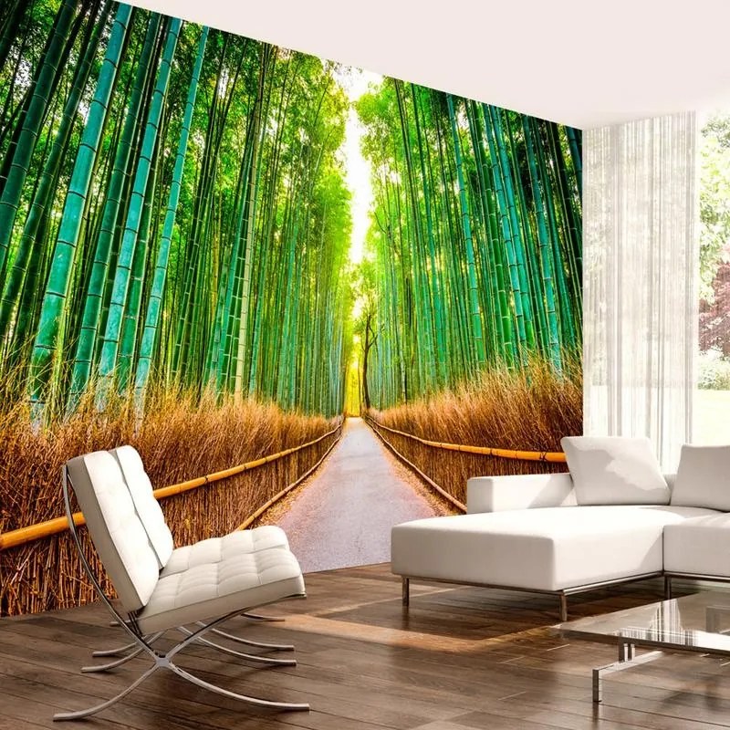 Fotomurale adesivo  Bamboo Forest  Larghezza x Altezza Home decor 196x140