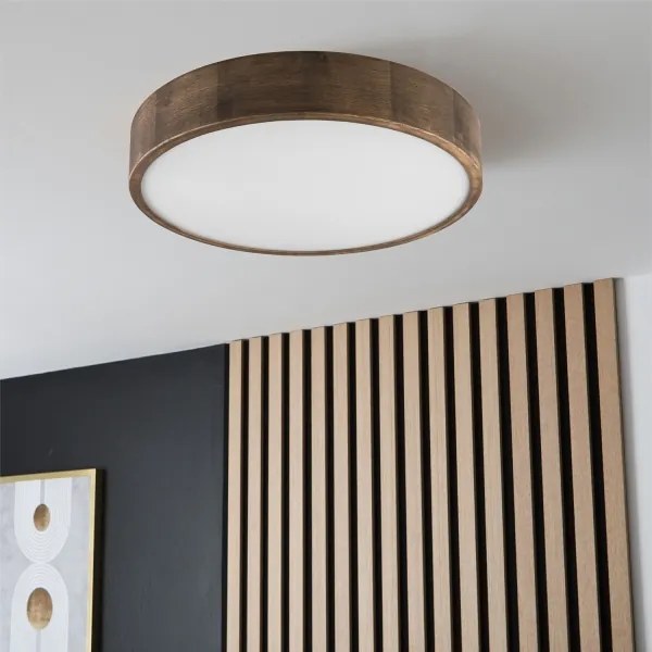 Brilagi - Lampada LED da soffitto CARVALHO 3xE27/60W/230V noce Ø 47 cm