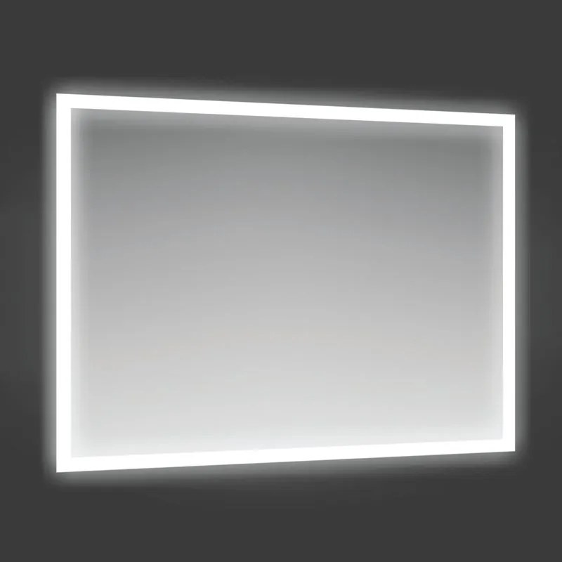 Specchio con illuminazione integrata bagno rettangolare Fog H 70 x P 2.5 cm