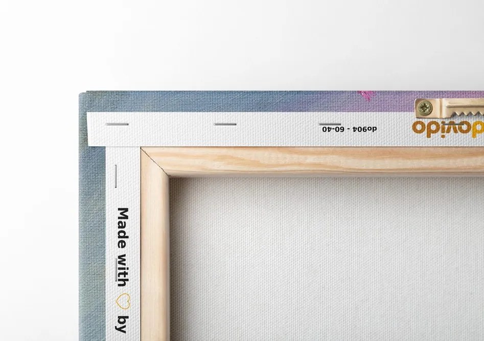 Quadro su tela – Dipinto a olio di fiori estivi