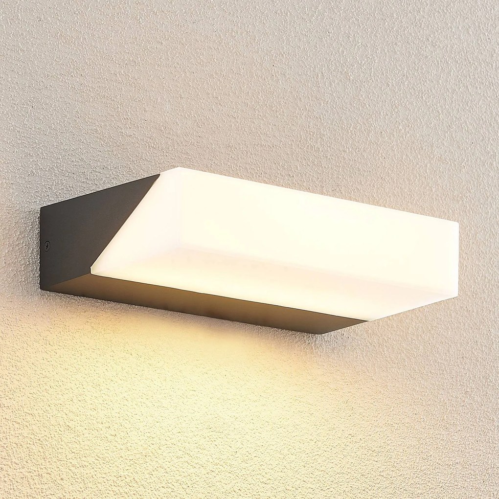 Lucande Golnar Applique da esterno a LED