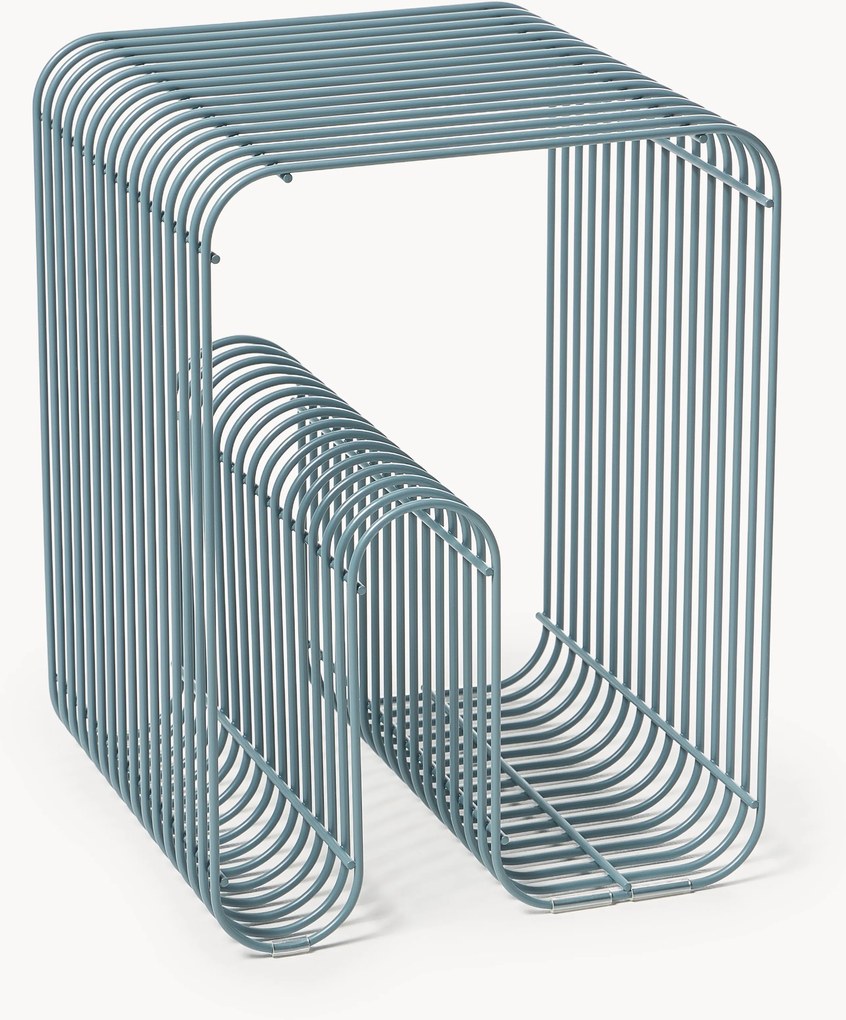 Sgabello in metallo Curva