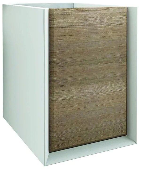 Armadietto bagno a terra Bellagio BADEN HAUS 1 anta P 46 x L 35 x H 48 cm bianco