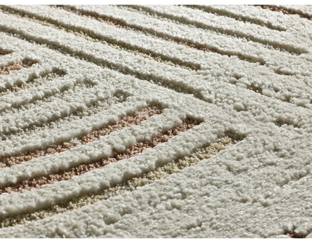 Tappeto color crema 200x290 cm Candela – Universal