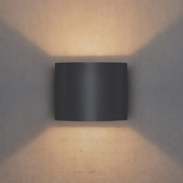 Brilagi - Applique a LED da esterno RONDO LED/6W/230V antracite IP54