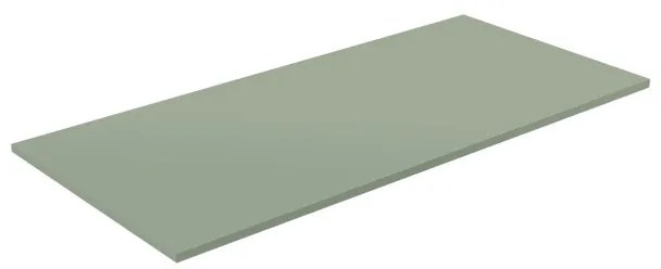 Top per lavabo Compatech VISOBATH L 101 x H 1.2 x P 46 cm verde muschio mdf, opaco