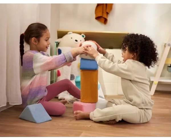 B-Toys - Blocchi di schiuma per bambini TUMBLE-Y 8 pezzi