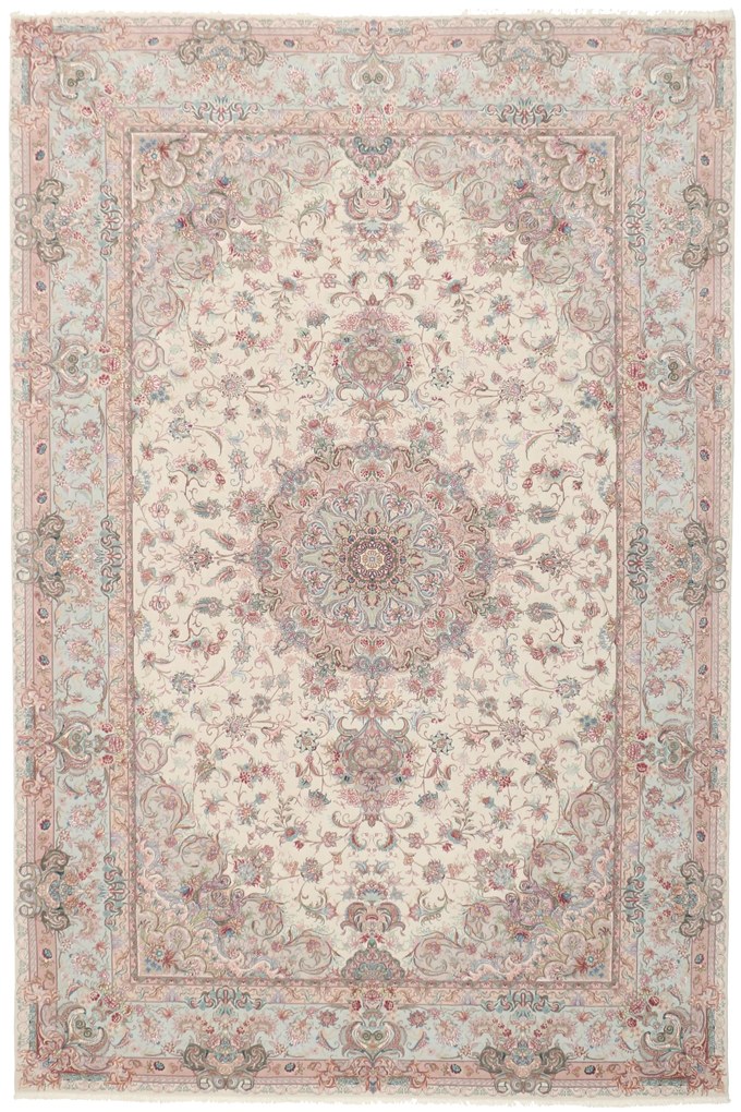 Tabriz Tappeto 200x300 (Iran) Annodato A Mano